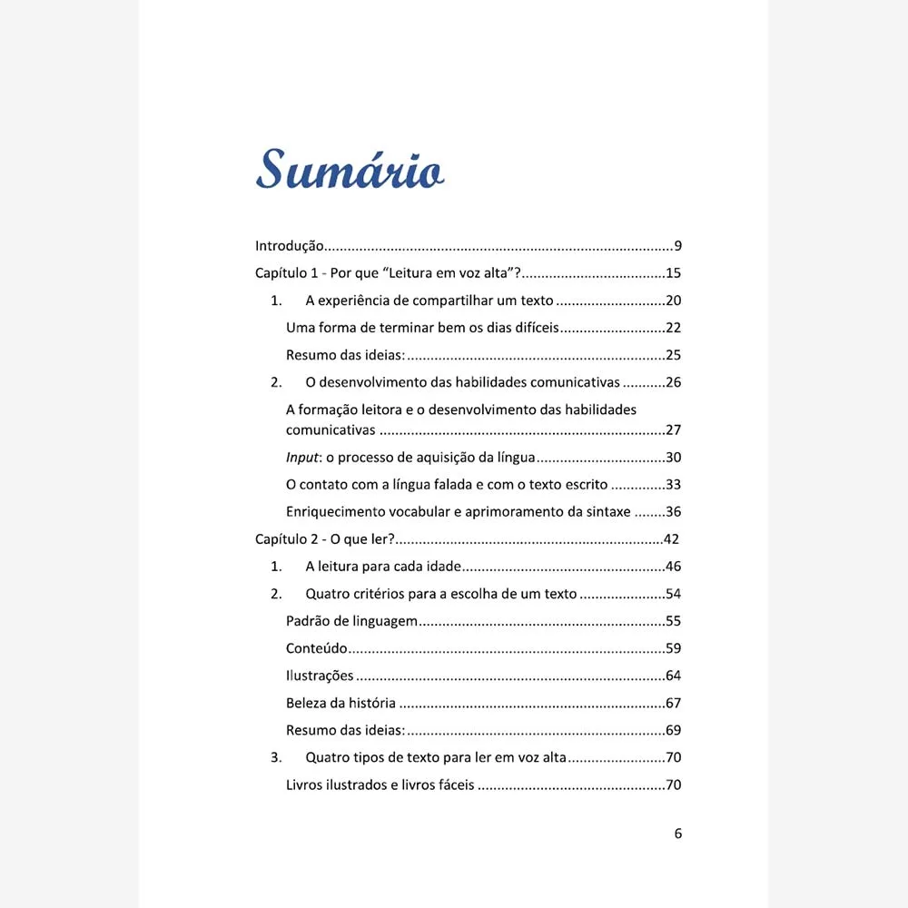 Leitura em Voz Alta