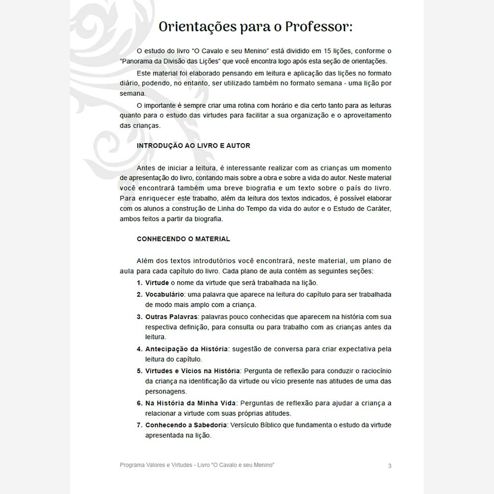 O Cavalo e seu Menino