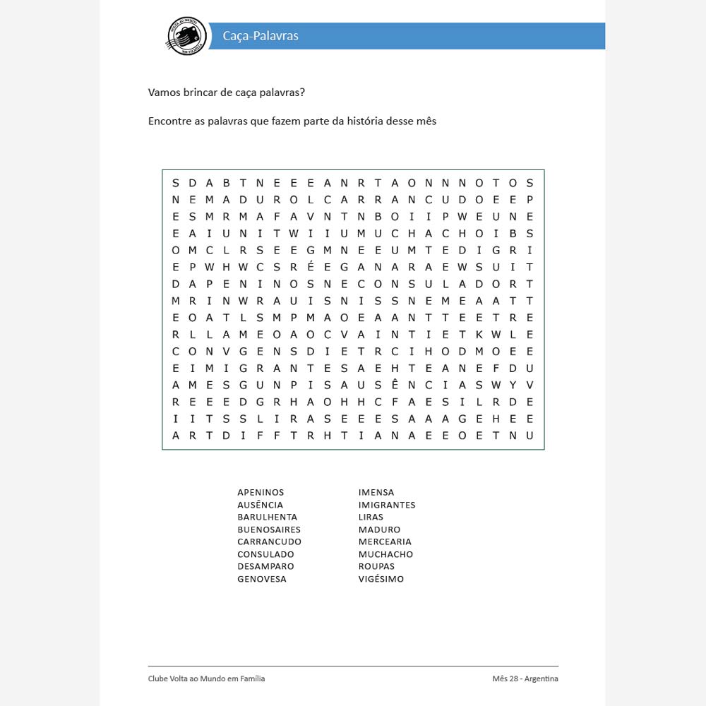 Volta ao Mundo em Família